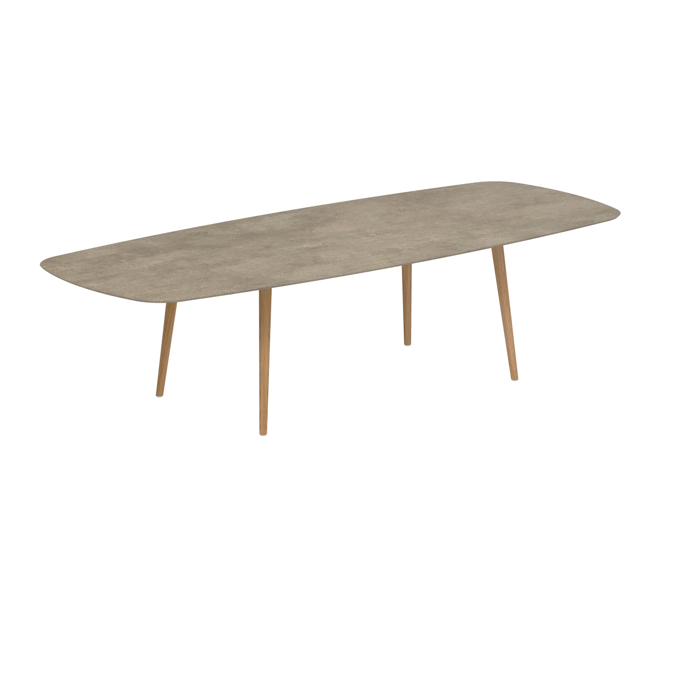 Table de jardin STYLETTO teck