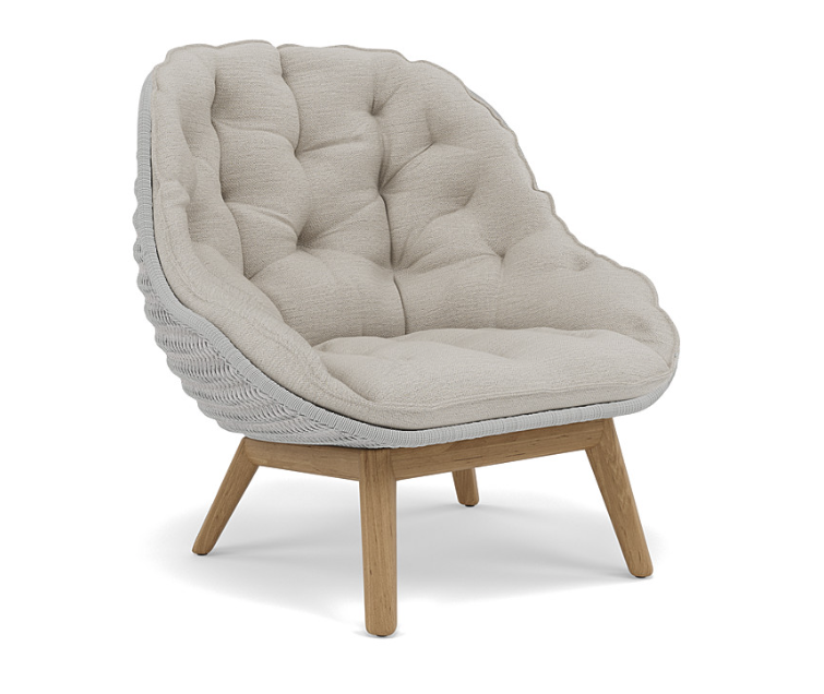 EXPO Manutti Garden armchair SANDUA High Back 2x with TORSA lounge table