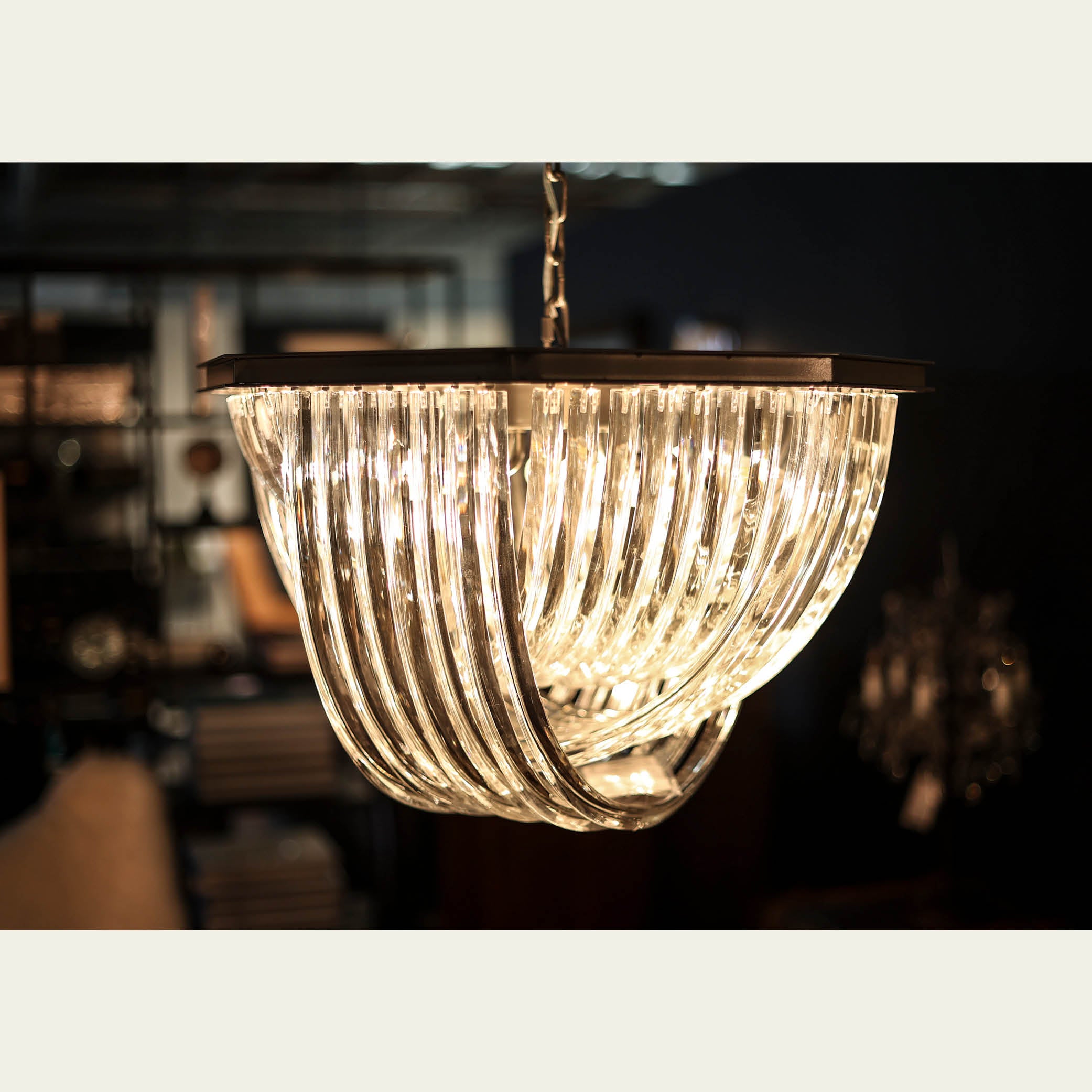 EXPO Timothy Oulton CROSSGLASS pendant light