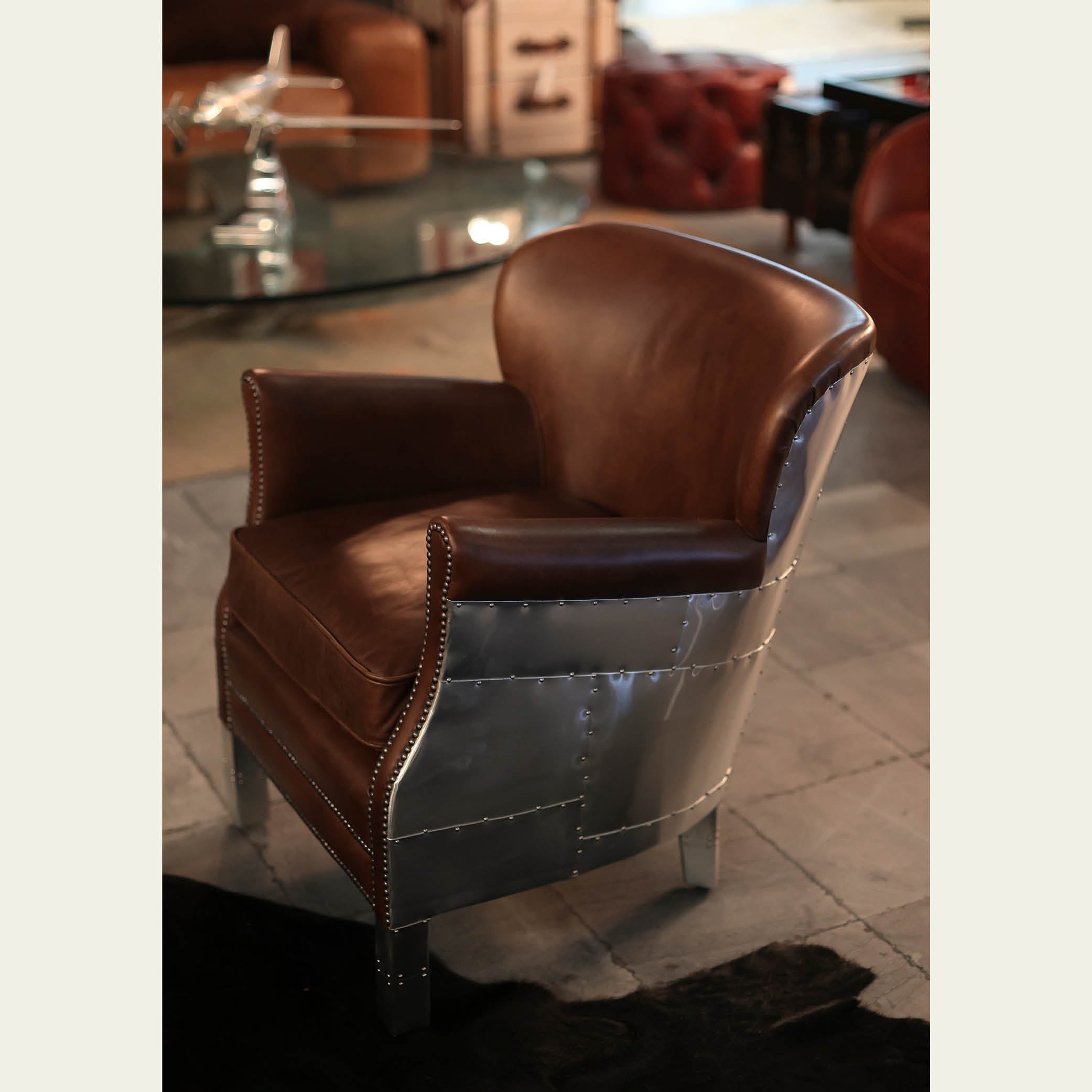 EXPO Timothy Oulton PROFESSOR SPITFIRE Fauteuil