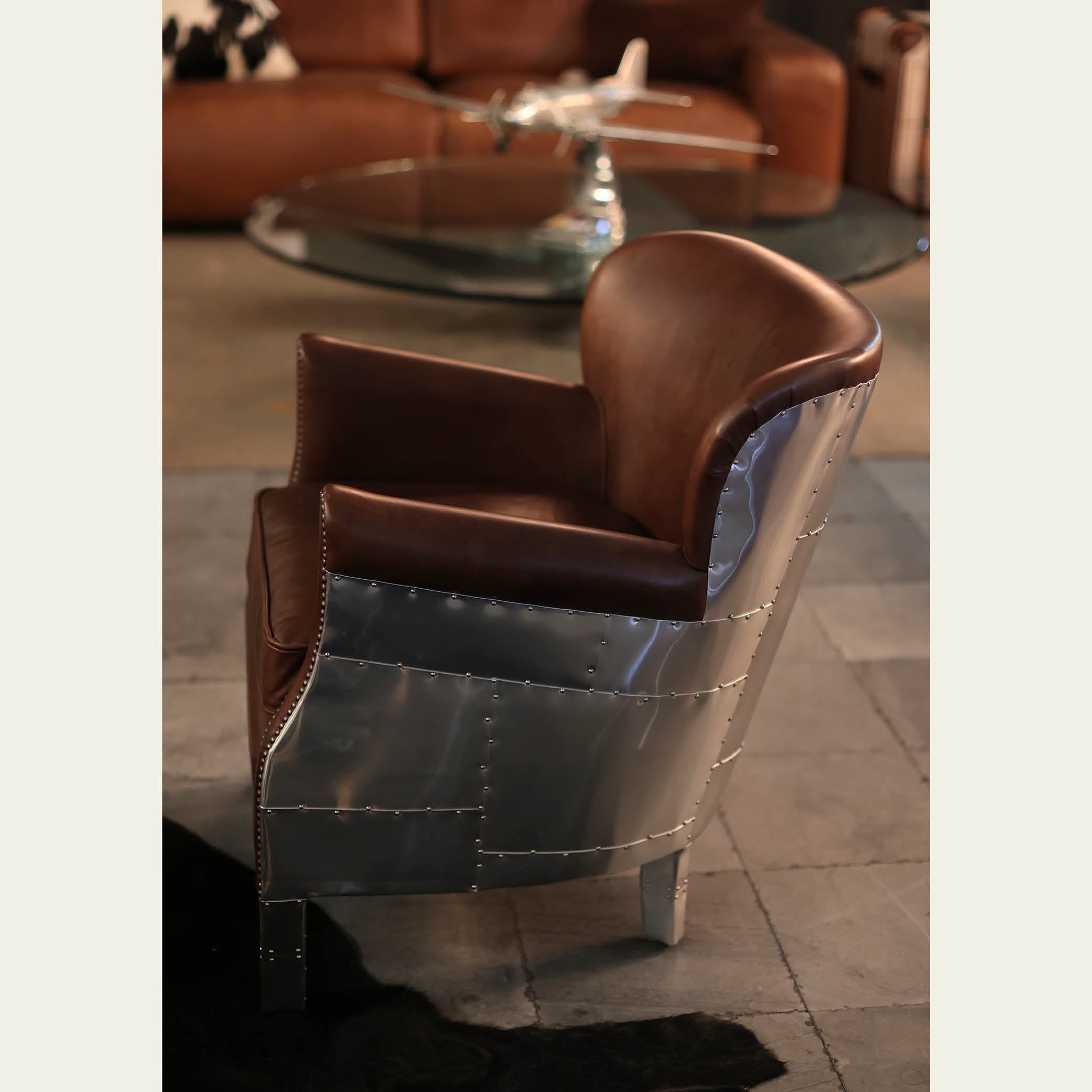 EXPO Timothy Oulton PROFESSOR SPITFIRE Fauteuil