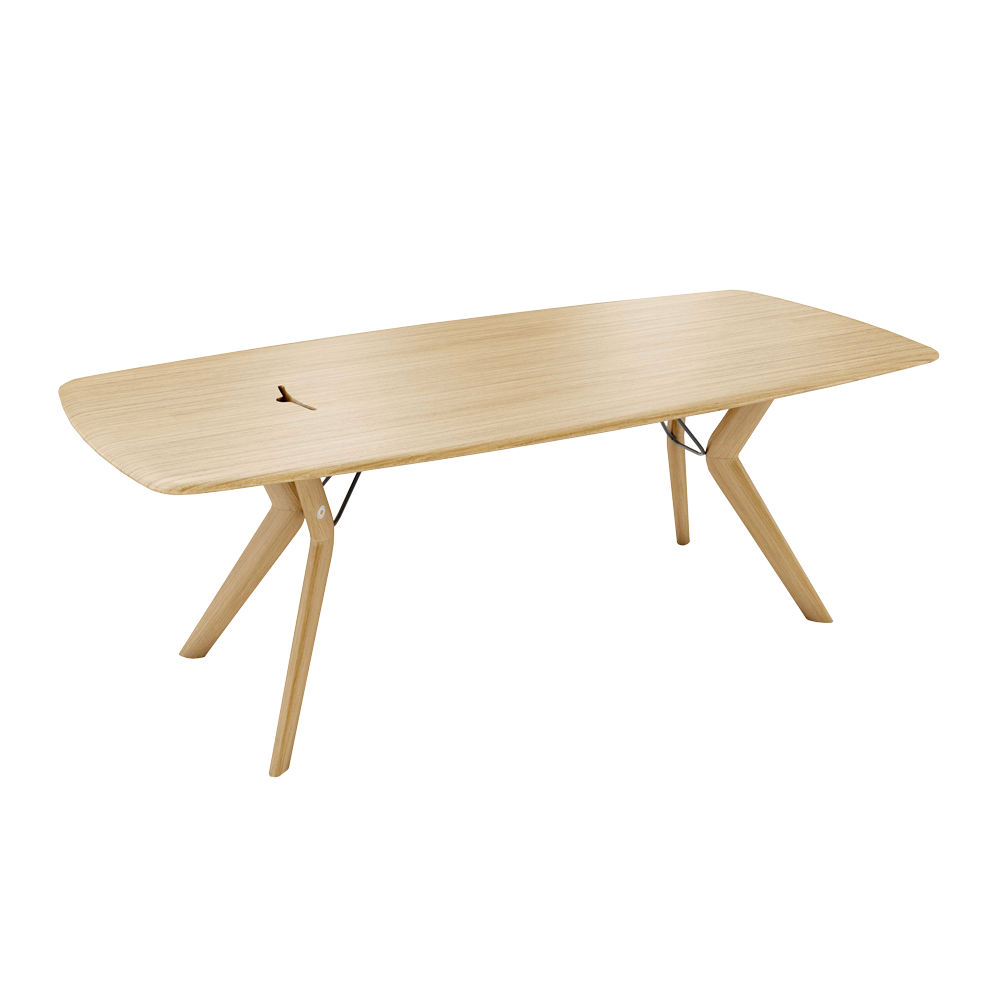 Table de travail TRAVA T1300 - chêne