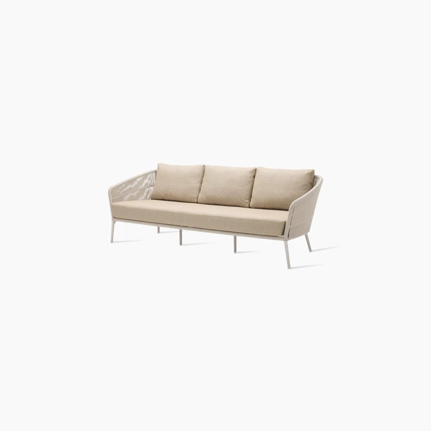 Vincent Sheppard AKARI Garden Sofa with Santal Pillows