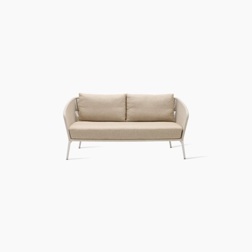 Vincent Sheppard AKARI Garden Sofa with Santal Pillows