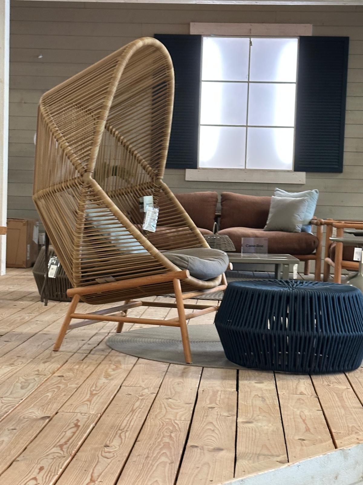 EXPO Kettal BELA ROPE Low Garden Stool