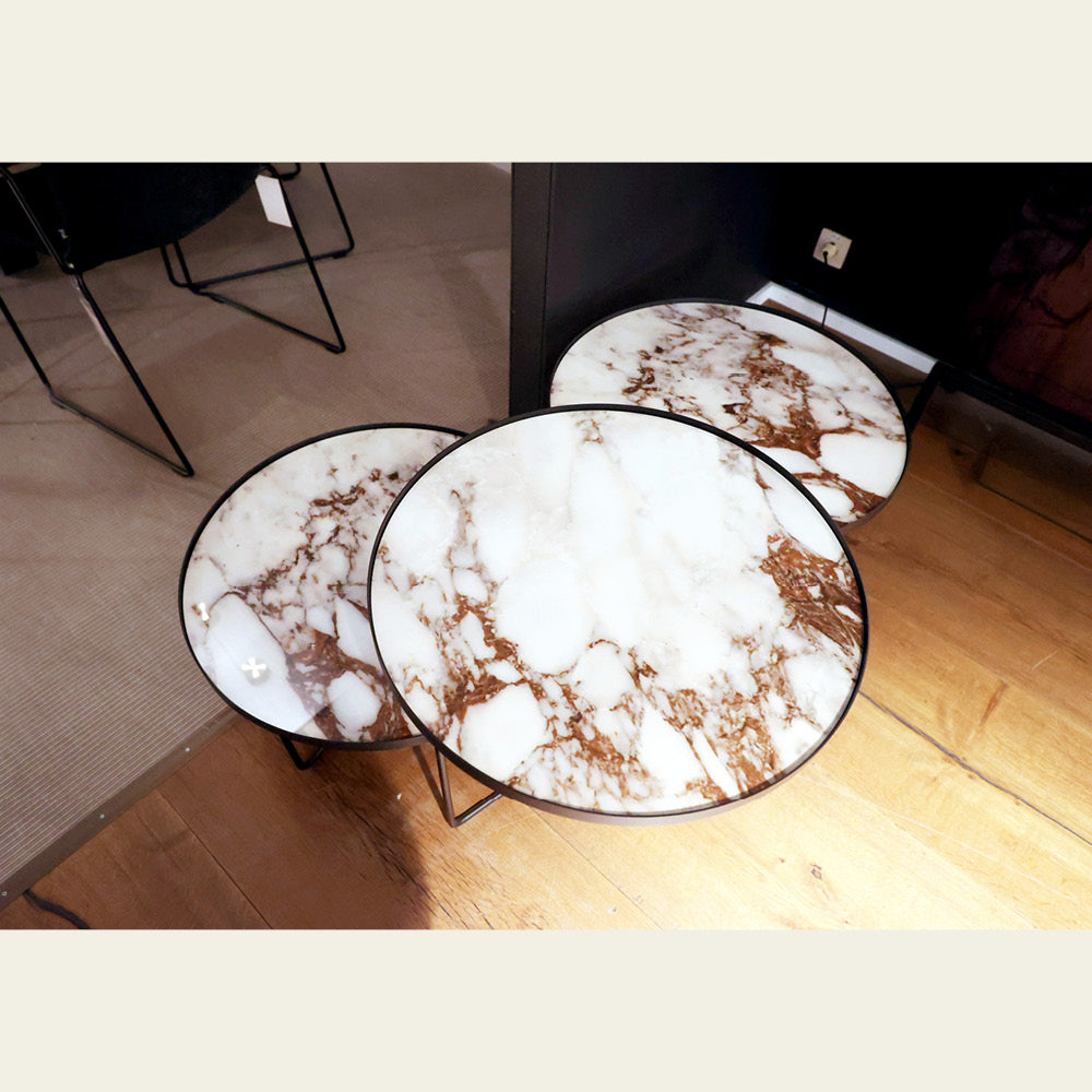 EXPO Cattelan Italia BILLY CERAMICS Coffee Table Set of 3