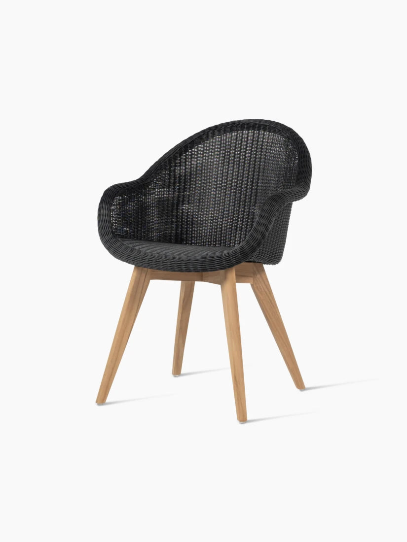 Garden Chair with Armrests EDGARD 