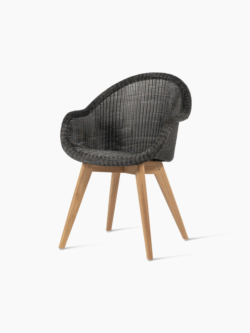 Garden Chair with Armrests EDGARD 