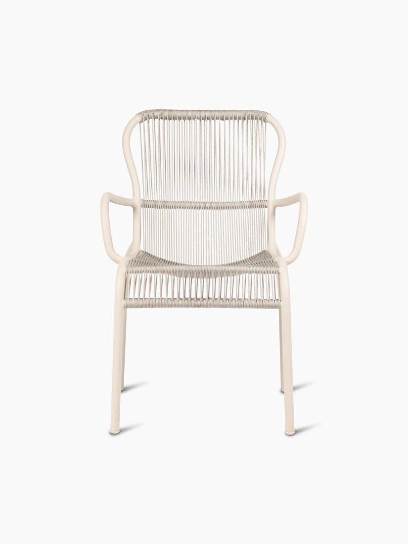 Chaise de jardin avec accoudoirs LOOP
