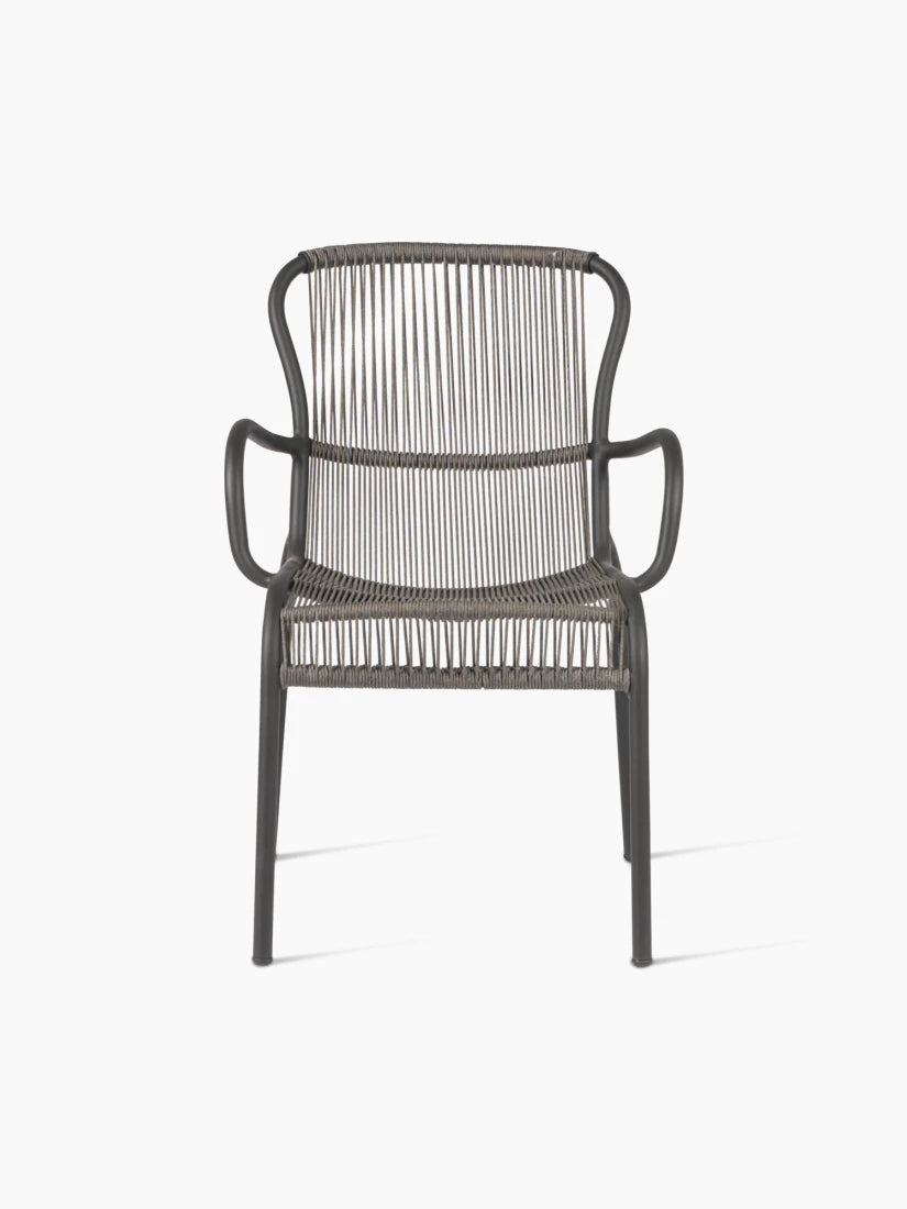 Chaise de jardin avec accoudoirs LOOP