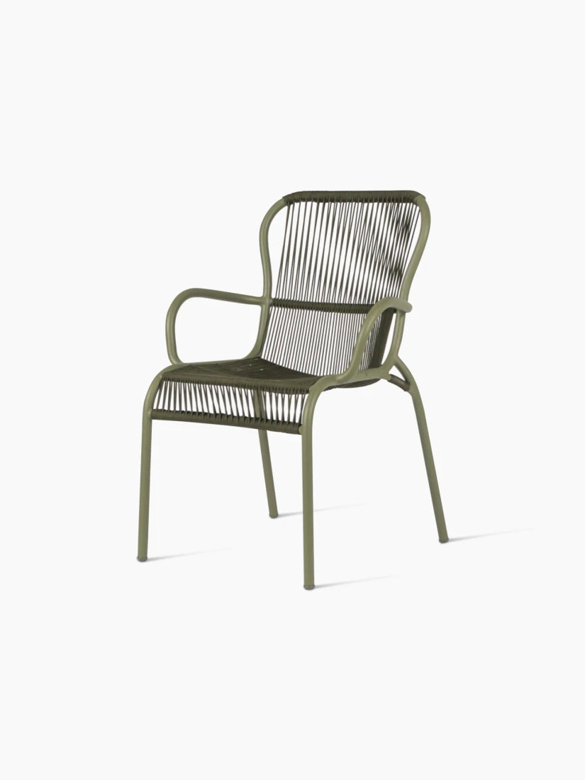 Chaise de jardin avec accoudoirs LOOP