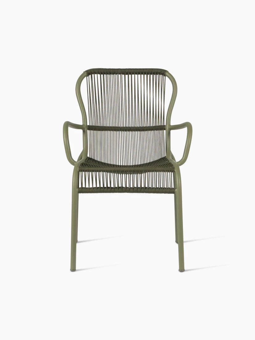 Chaise de jardin avec accoudoirs LOOP