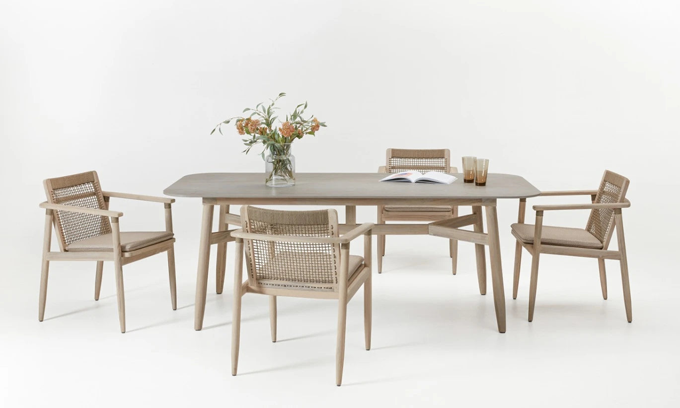 Garden Chair with Armrests DAVID 