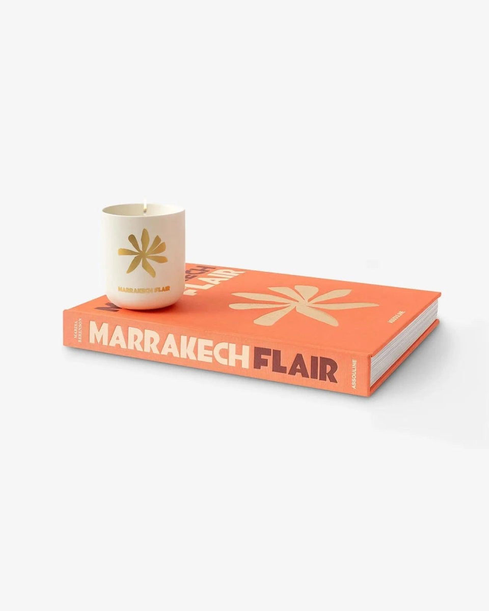 Assouline - Buch Kerze TRAVEL FROM HOME Marrakesch Flair Geschenkset -  | Homestorys
