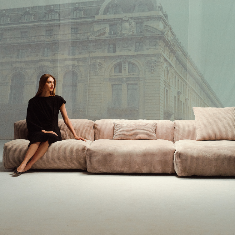 Modular sofa element Pique - 105x63