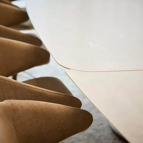 Table à manger CENTRAL BIG FAUX CARRÉ