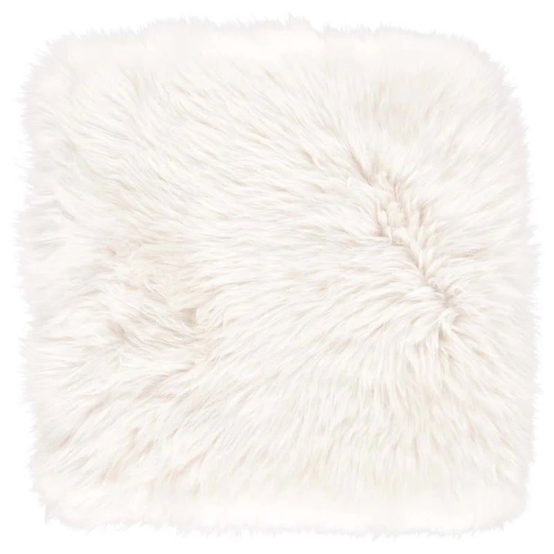 Seat cushion sheepskin 37x37