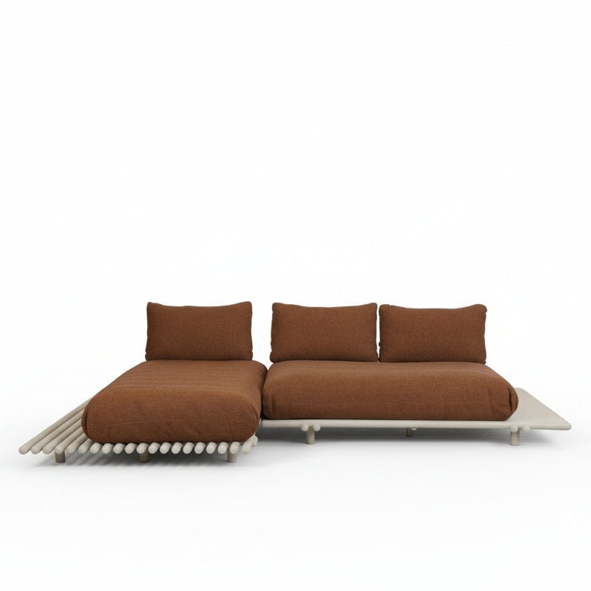 Cane - line - Gartensofa Lounge STICKS mit Plattform - STICKSPLATFY151A 3 | Homestorys