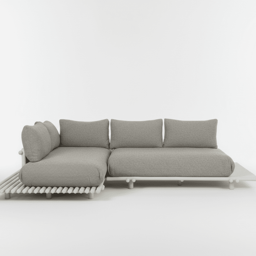 Cane - line - Gartensofa STICKS mit Plattform - STICKSPLATFY153A 1 | Homestorys