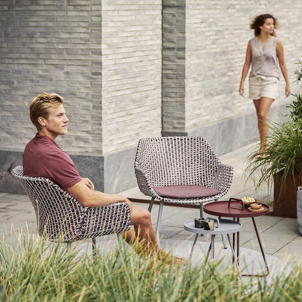 Cane - line - Loungestuhl VIBE - 5407IBRDR | Homestorys