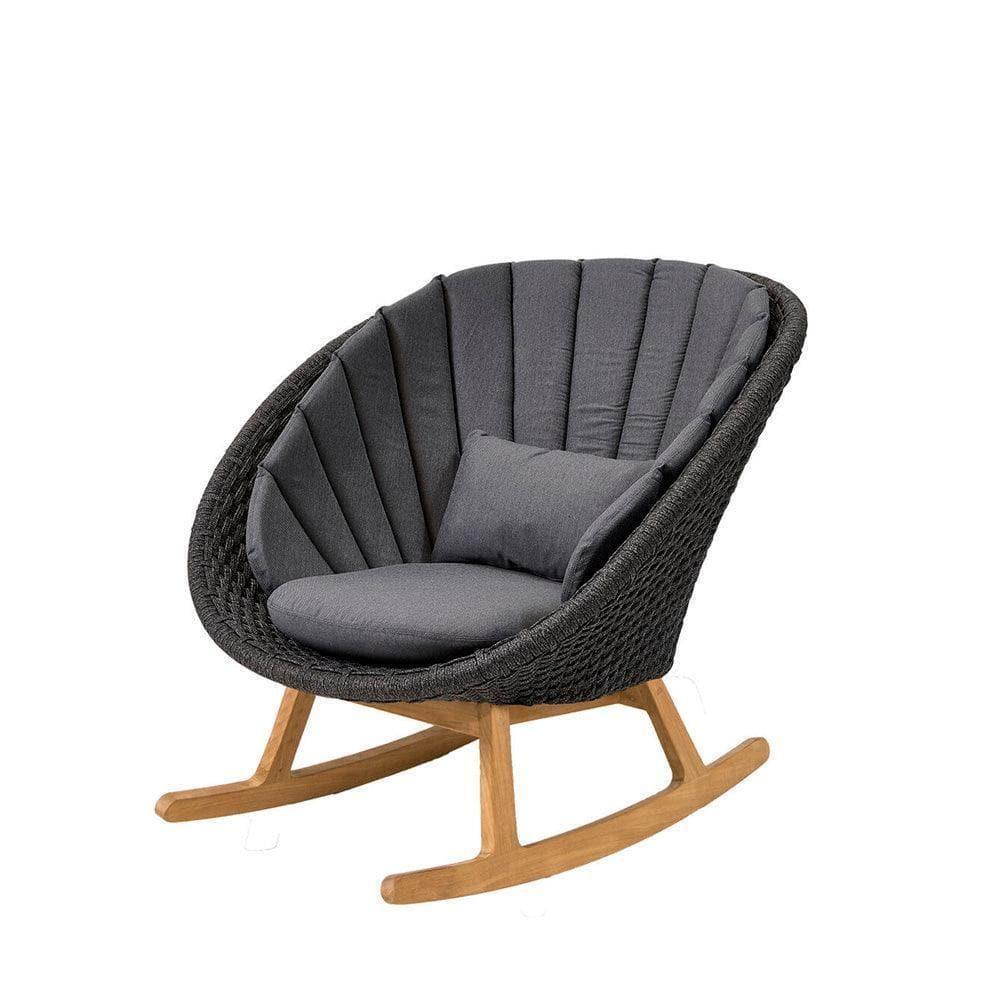 Cane - line - Schaukelstuhl PEACOCK - 5458RODGTRC-5458YS95 | Homestorys