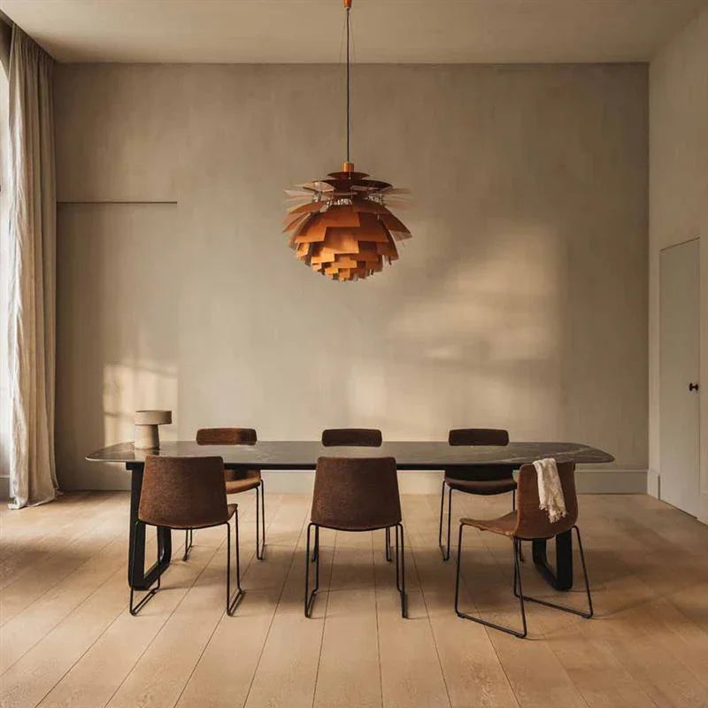 Dining table CURVE FAUX ELYPS