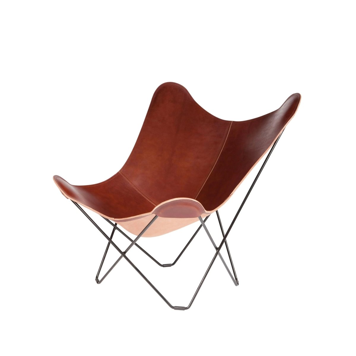 Cuero - Butterfly Chair PAMPA MARIPOSA - Leder -  | Homestorys