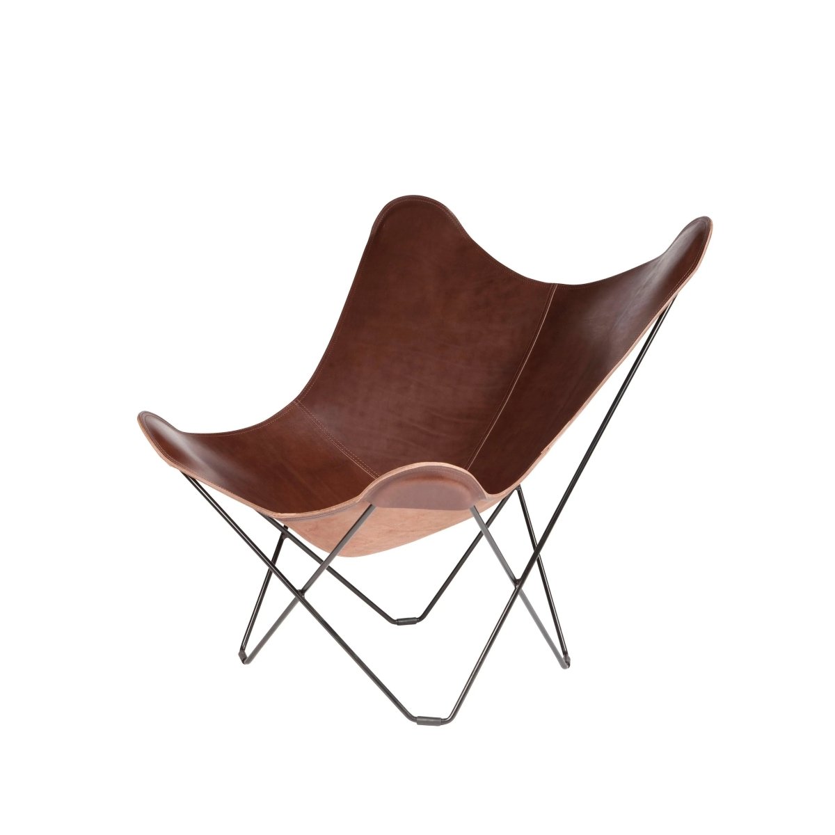 Cuero - Butterfly Chair PAMPA MARIPOSA - Leder -  | Homestorys