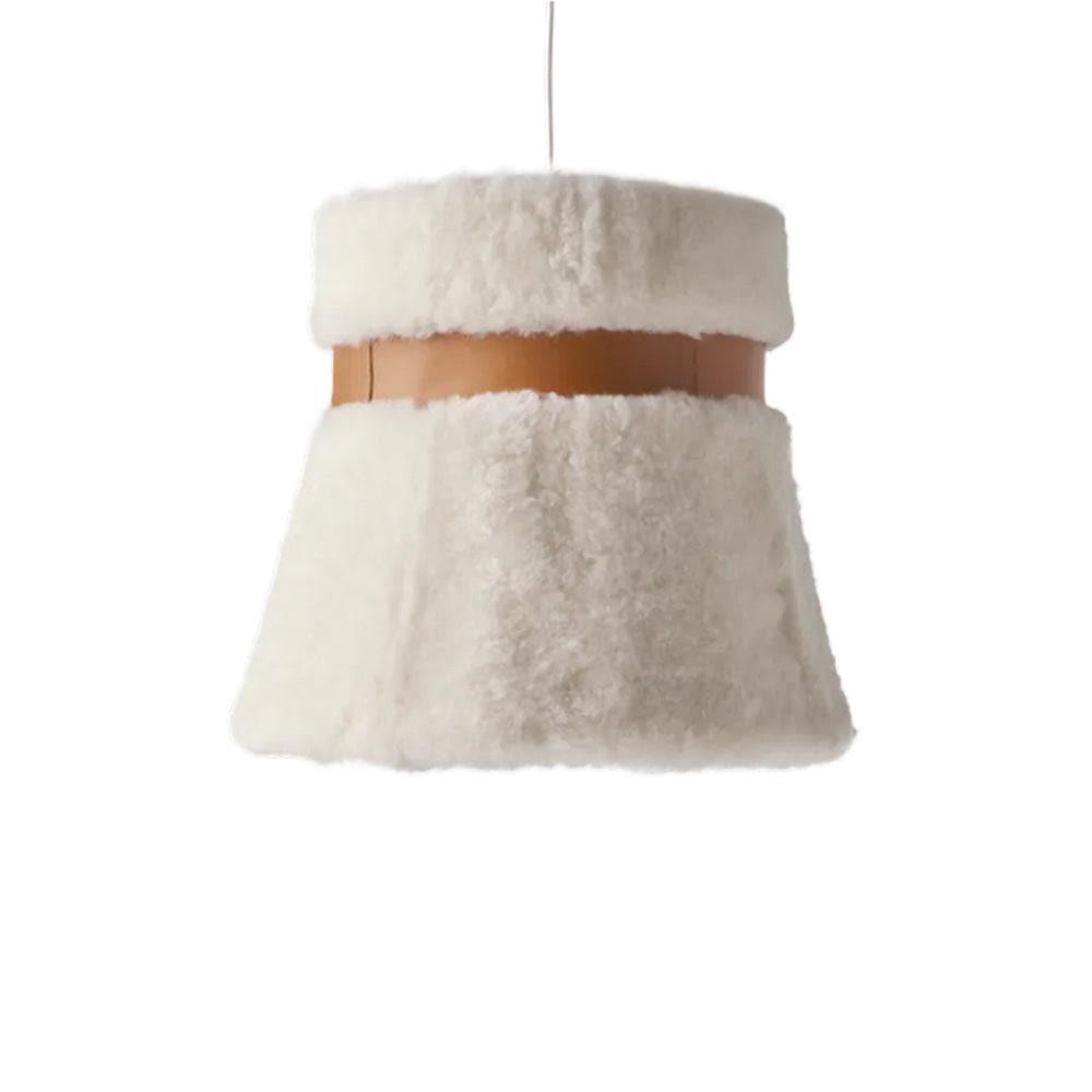 Cuero - Schaffelllampe GLOWING ICE -  | Homestorys