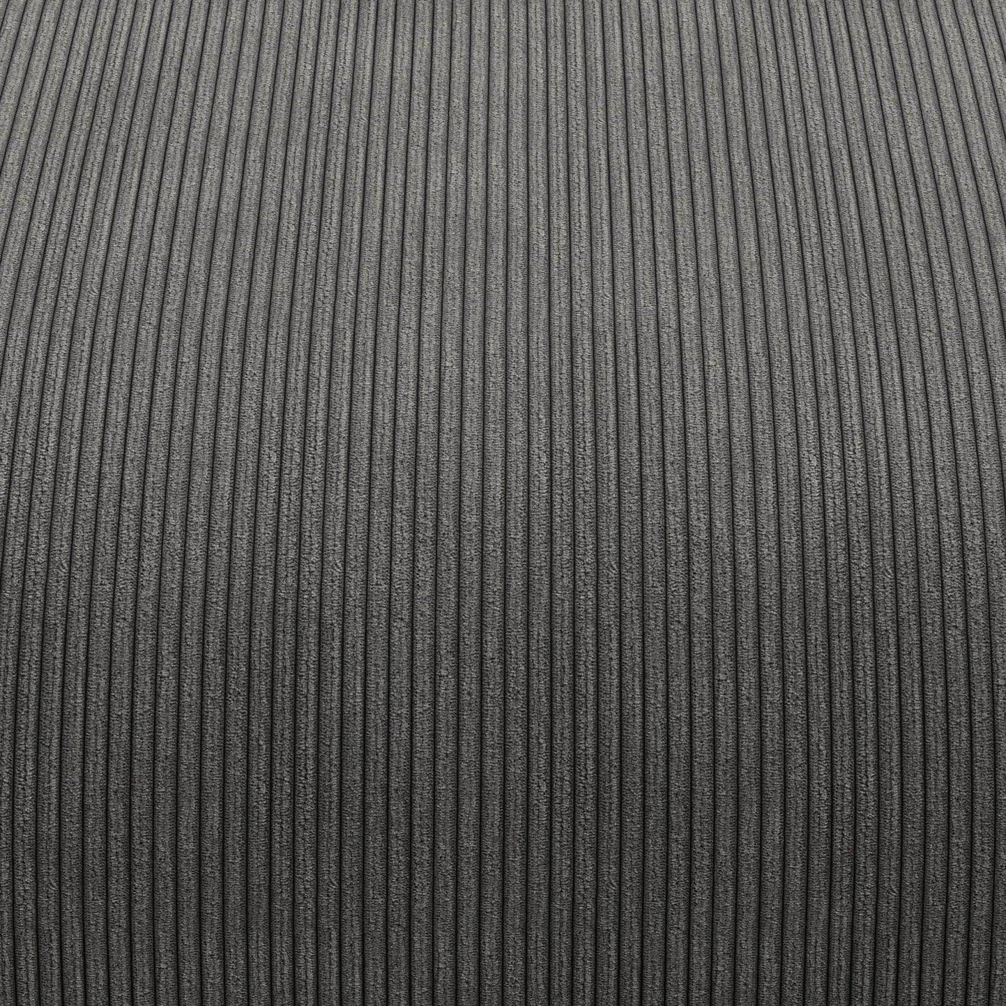 Modular sofa side panel Cord velour- 63x31