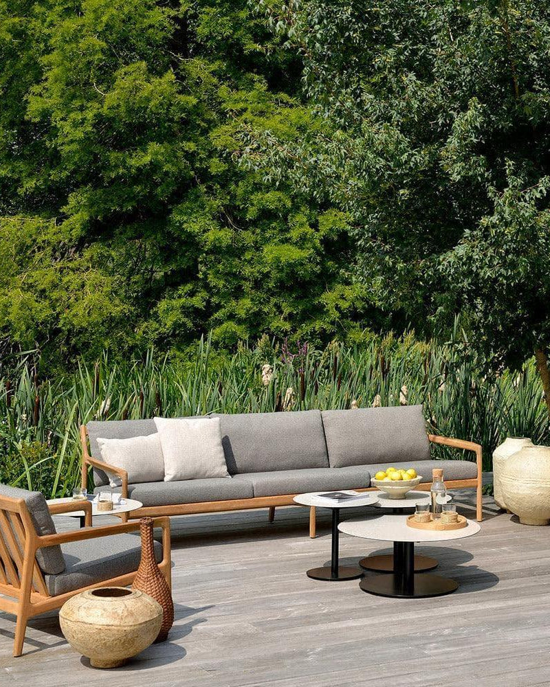 Ethnicraft - Gartensofa JACK OUTDOOR - 3 - Sitzer - 10242 | Homestorys