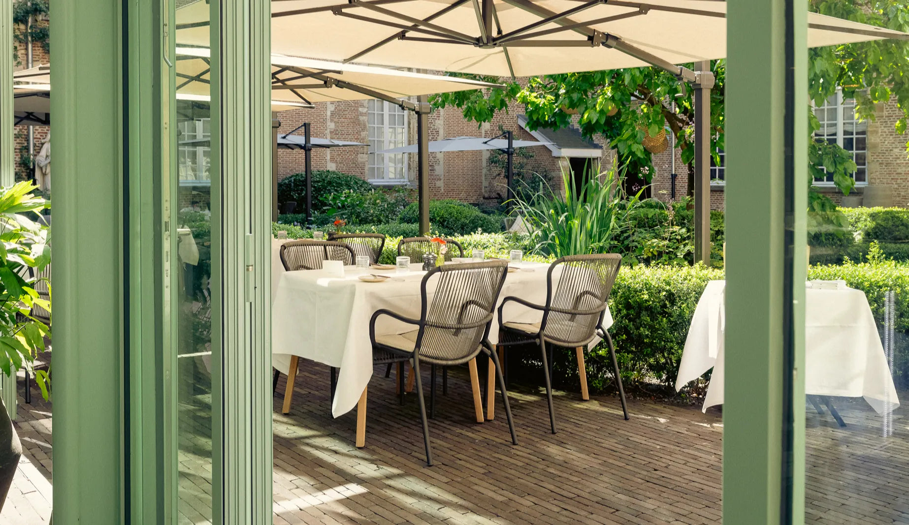 Chaise de jardin avec accoudoirs LOOP
