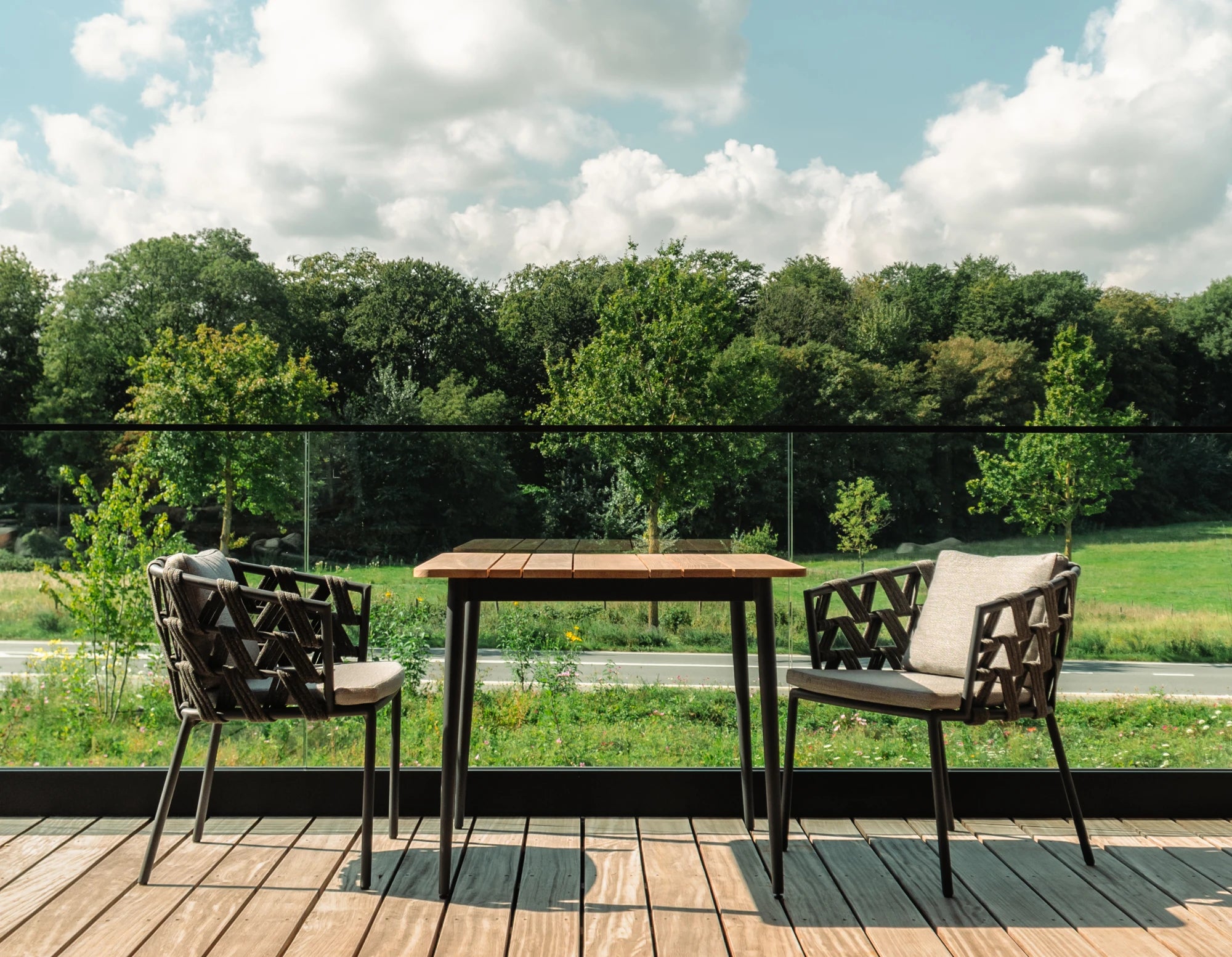 Garden Chair with Armrests LEO 