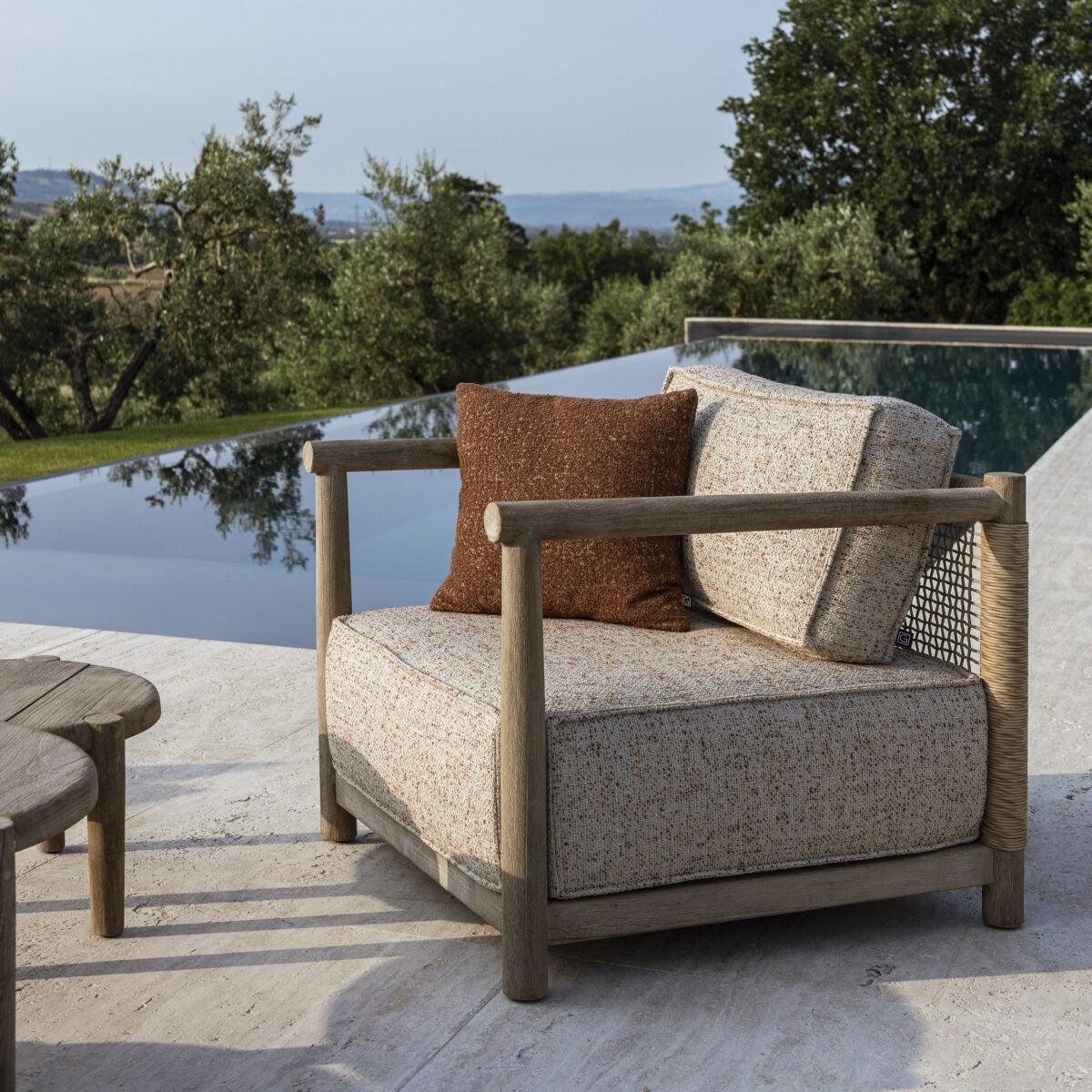 Gommaire - 1 - Sitzer MIEKE - G709-PE-NAT-KNELOUT-LUX19 | Homestorys