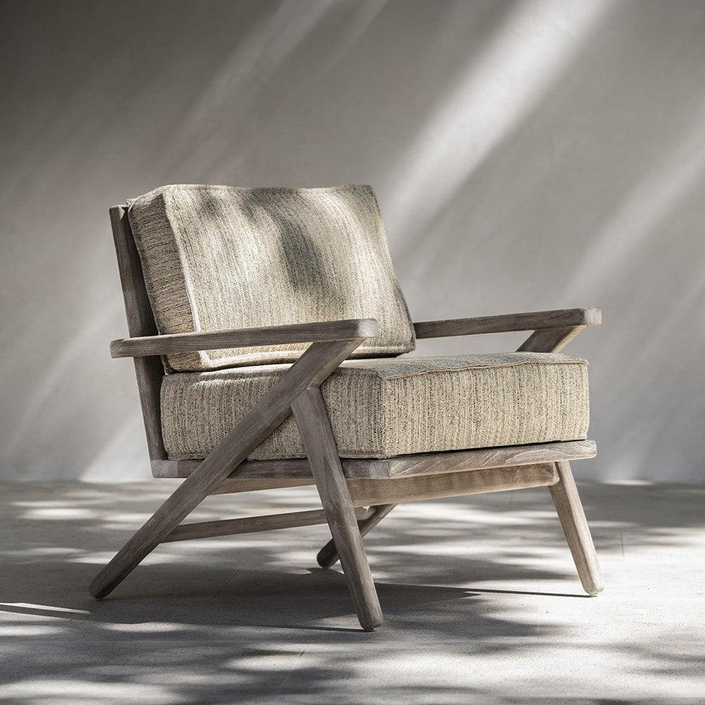 Gommaire - Sessel ALABAMA - G557-NAT-KNELOUT-LUX19 | Homestorys