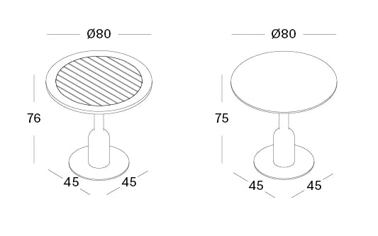 Bistro Table SPHERA 
