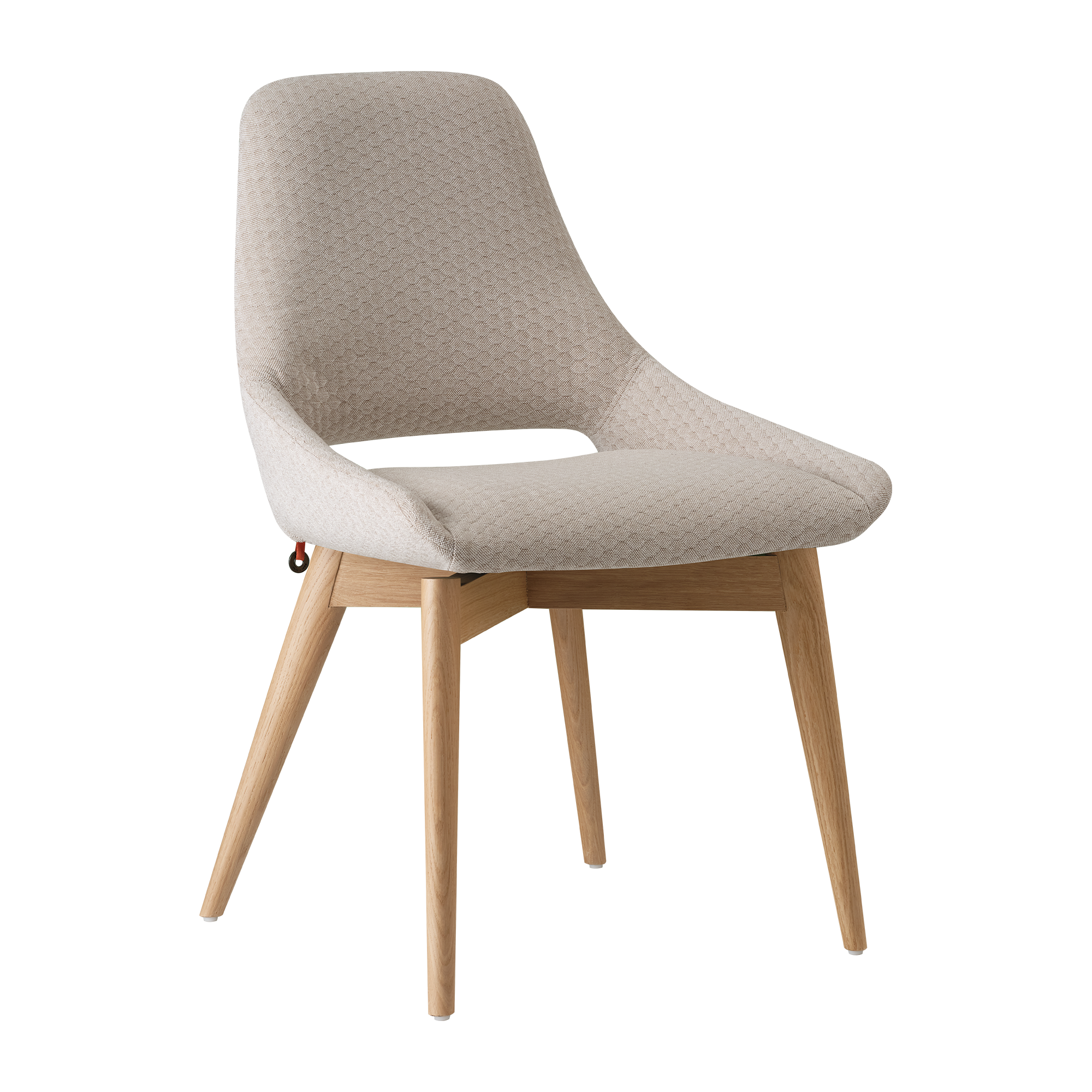 Stuhl LOLA C2910 – diagonale Modellaufnahme, die Proportionen und Design betont