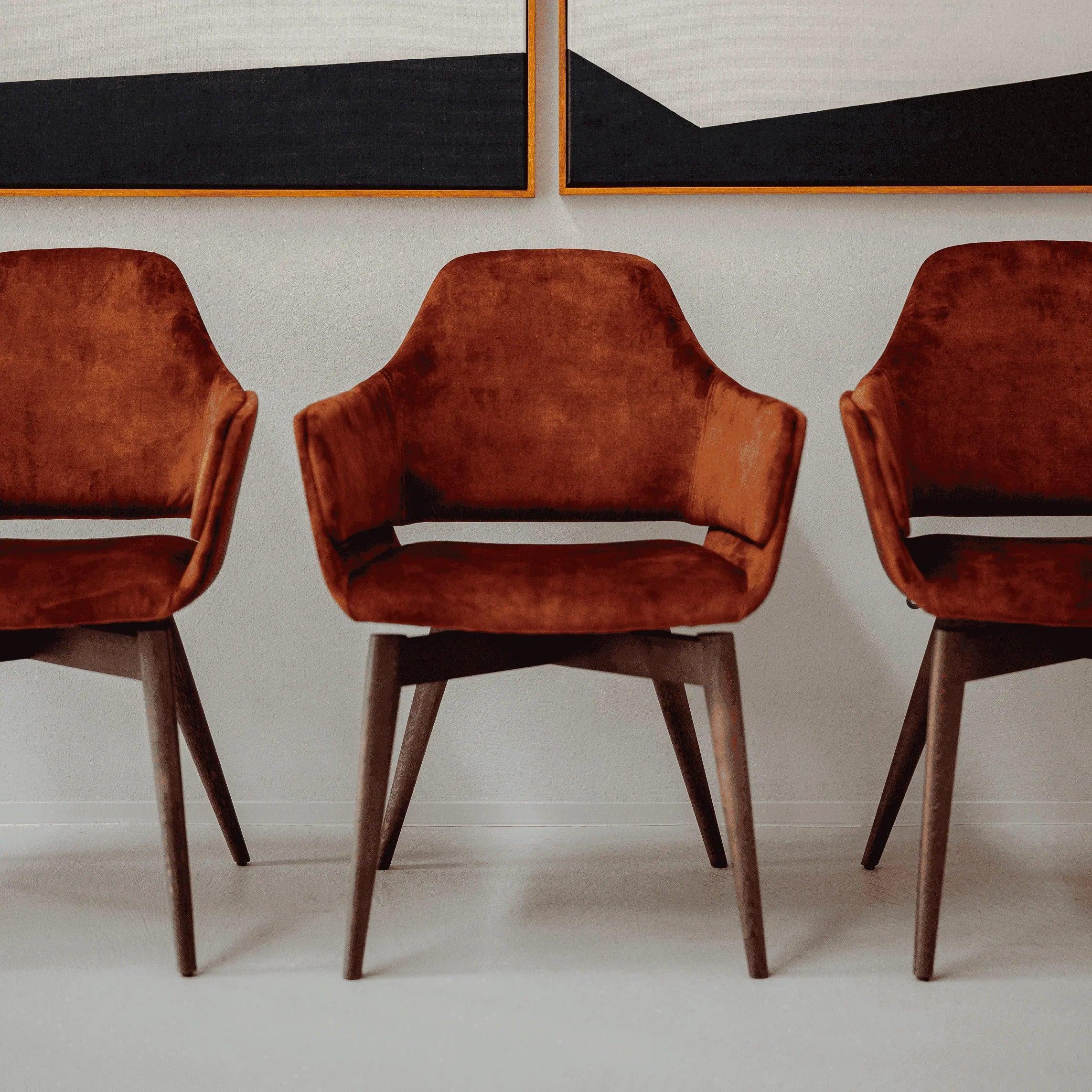 LOTUS Stuhl in einem funktionalen Raumkonzept mit Wandregal und platzsparender Einrichtung