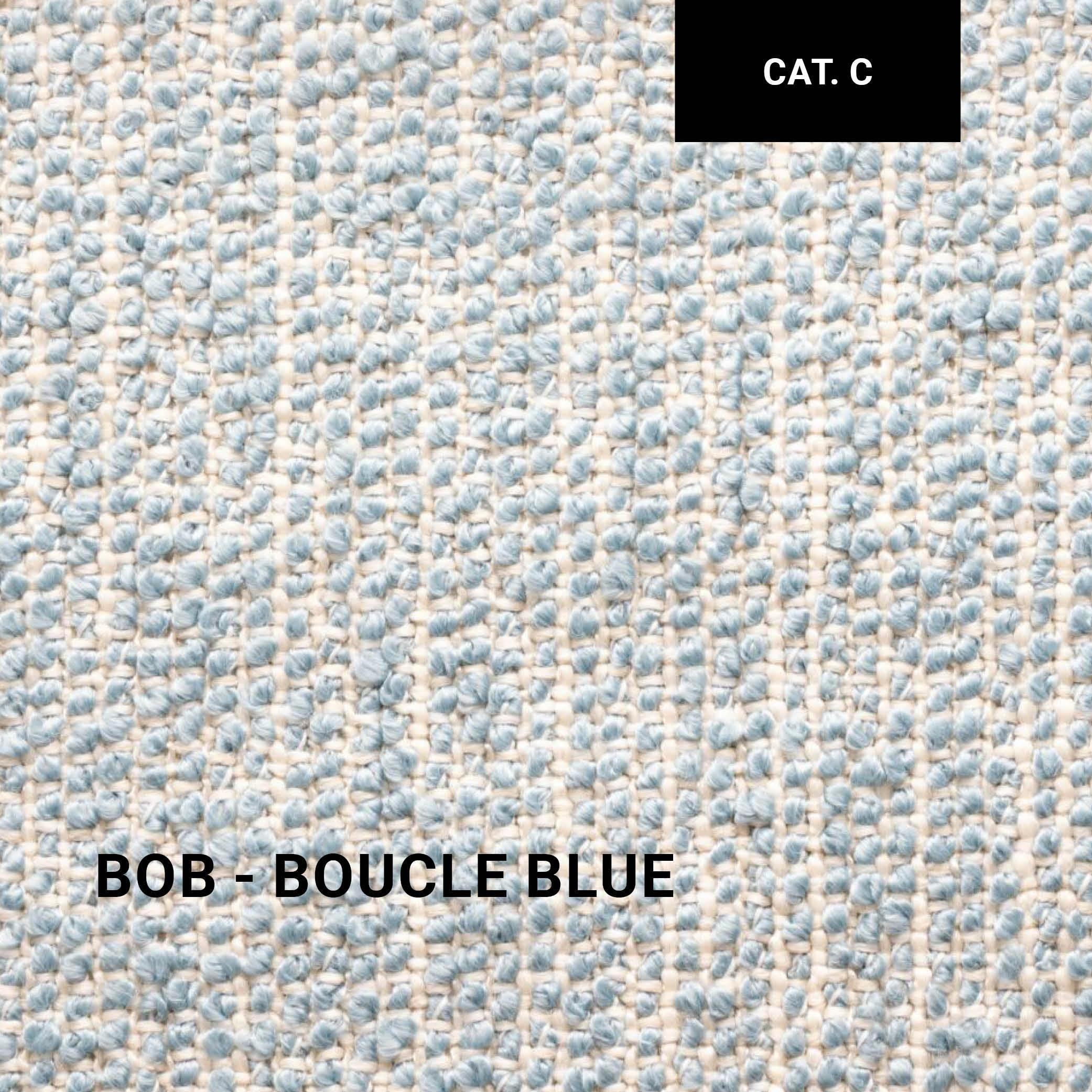 Loungeset 09 ORGANIX von Royal Botania in Bouclé Blue – moderner Look mit weicher Bouclé-Struktur in tiefem Blau