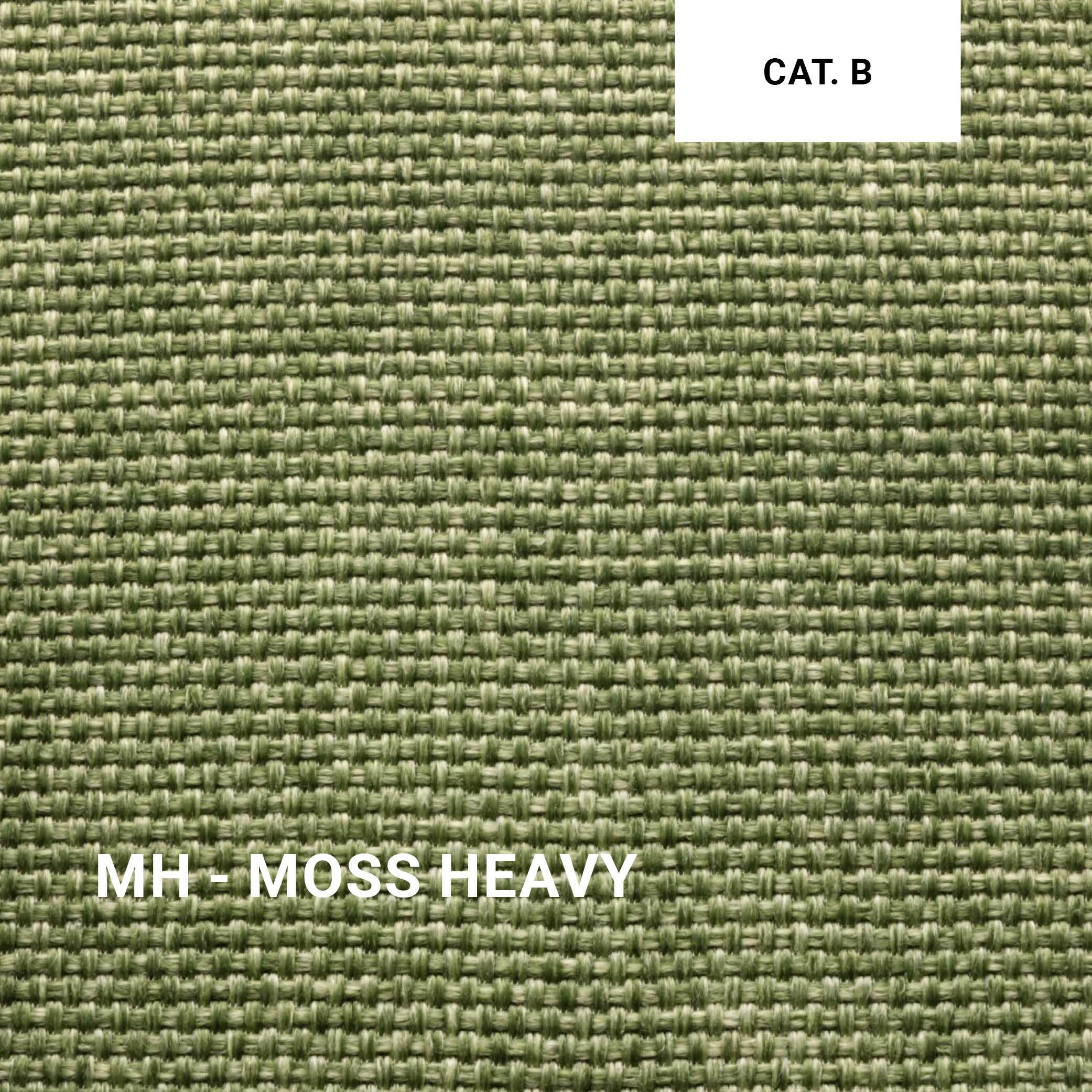 Royal Botania Loungeset ORGANIX 09 in Moss Heavy – intensives Grün mit robuster Struktur für grüne Terrassenoasen