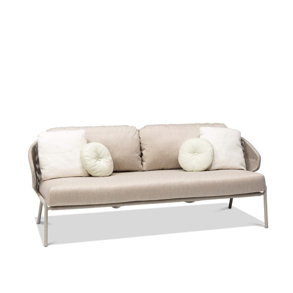 Manutti RADOC 2,5-Sitzer Sofa - Flint/Pepper _ Manutti _SKU FUR0000184 SF13 1R04 + CST0002415-08 (Ohne Dekokissen)