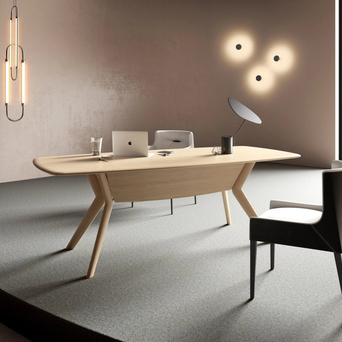 Mobitec - Arbeitstisch TRAVA T1511 - Eiche - T1511-E10-100/200 | Homestorys