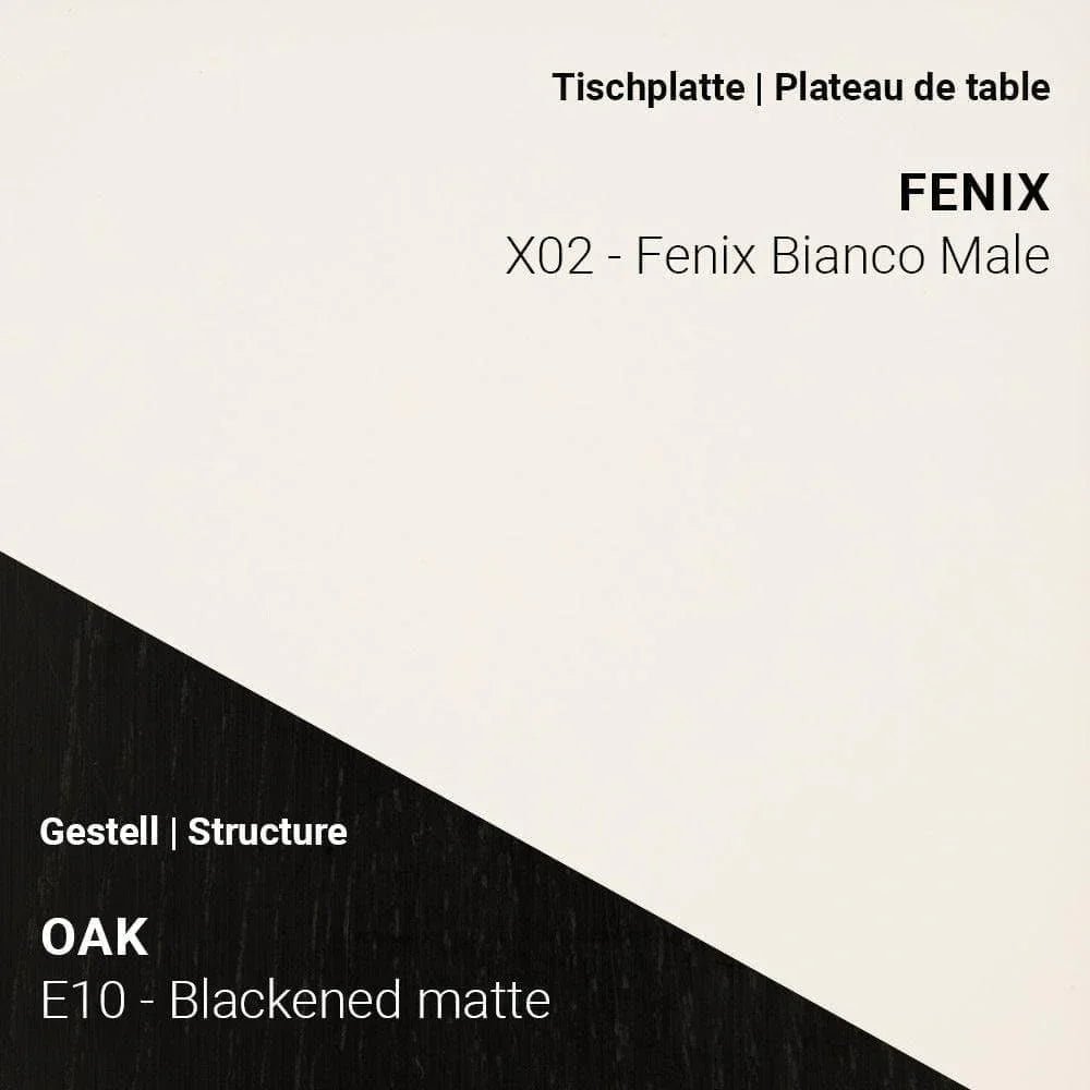 Mobitec - Arbeitstisch TRAVA T1611 - Fenix & Eiche - T1611-X02-E10-100/200 | Homestorys