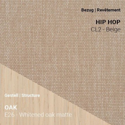 Mobitec - Stuhl KNUT C0214 - KNUT-H47-PB-UNI+AB-CL2-HH-BE-E26 | Homestorys