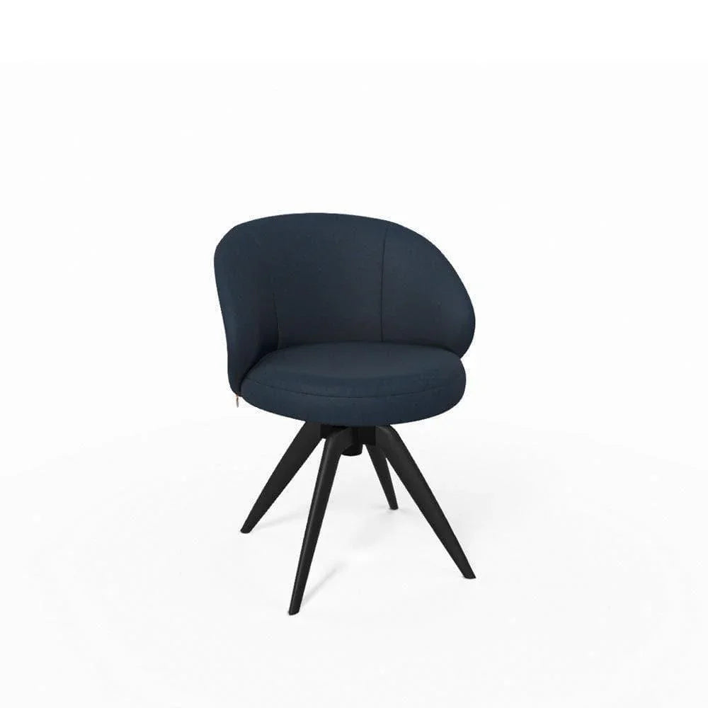 Mobitec NEO C0652 – seitliche Modellansicht mit elegant geschwungener Form und Massivholzgestell