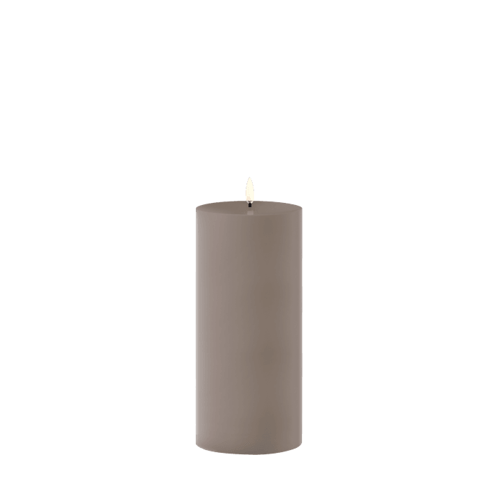 Piffany - Kerze PILLAR CANDLE SMOOTH LED Uyuni Outdoor Ø8.4 x H20cm - UL-OU-SA84020 | Homestorys