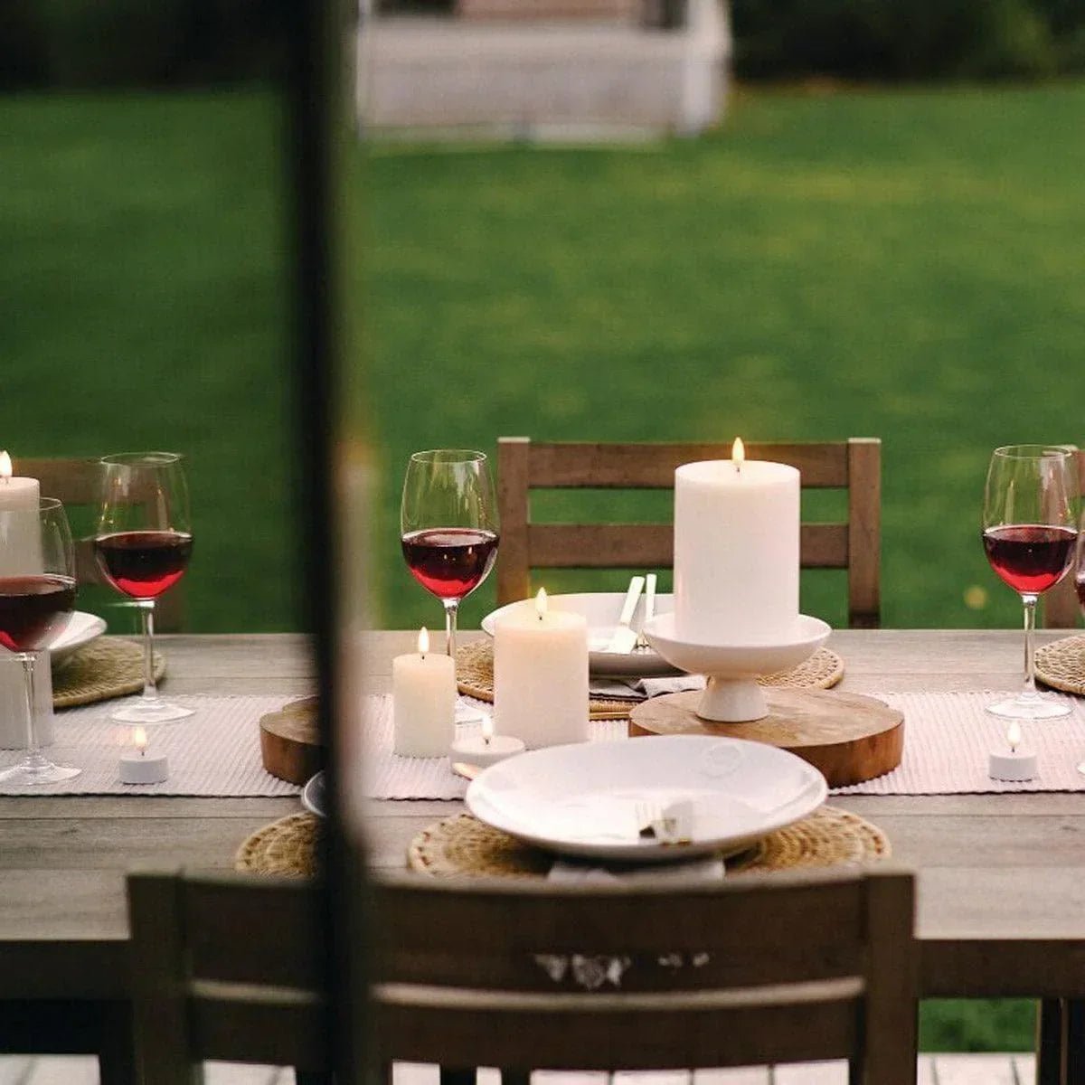 Piffany - Kerze PILLAR SHOULDER LED Uyuni Ivory Ø7.8 x 10cm - UL-PI-IVS-C78010 | Homestorys