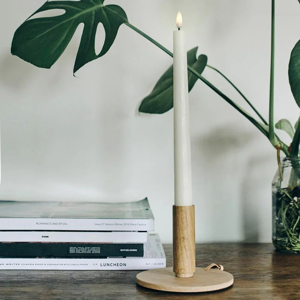 Kerzen SLIM TAPER LED Uyuni -  Ivory | Piffany | Homestorys