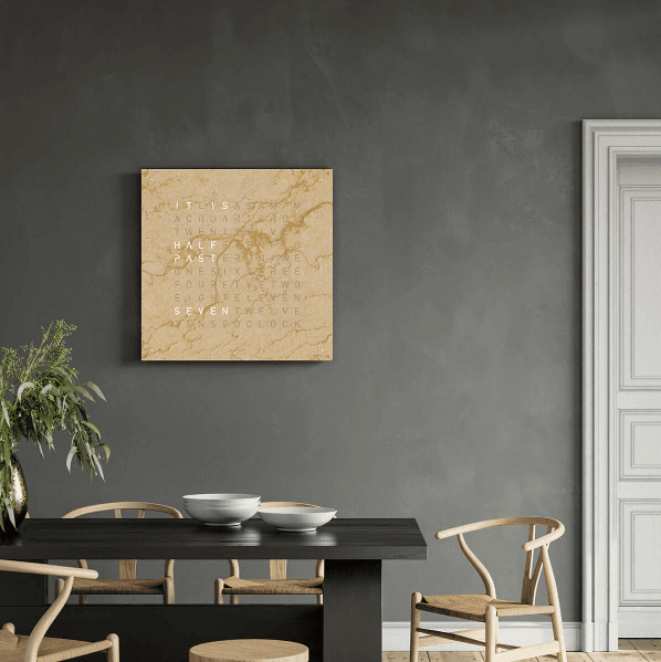 Qlocktwo - Wanduhr EARTH 90 DESERT -  | Homestorys