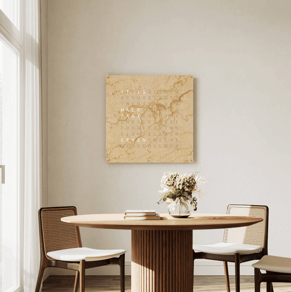 Qlocktwo - Wanduhr EARTH 90 DESERT -  | Homestorys